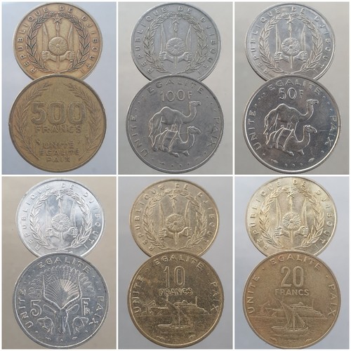 Djibouti 20 50 - 5, 100