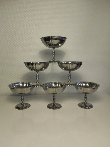 Coupe glace inox - à, vintage