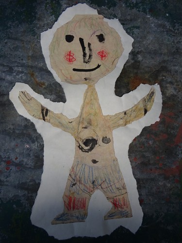 Dessin personnage art brut - dessin,