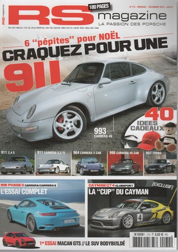 Magazine 174 porsche 991 - magazine,