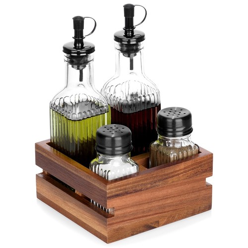 Bouteilles huile vinaigre