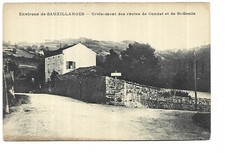 63  ENVIRONS DE SAUXILLANGES  CROISEMENT DES ROUTES DE CONDAT ET DE ST GENES