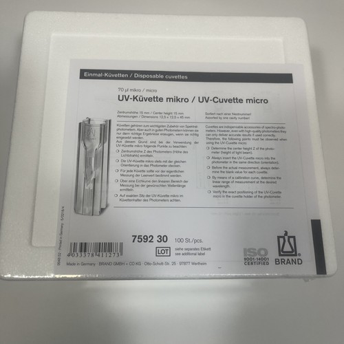 Brandtech 759230 cuvette - brandtech,
