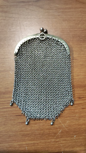 Antique solid silver - antique, chainmail