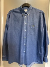 chemise lacoste devanlay parfait état taille XL/XXL  tour de cou 43 cm