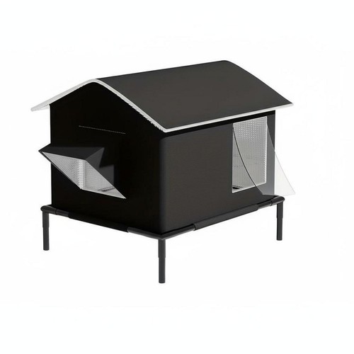 Niche isolée pour chats abri - niche, chats,