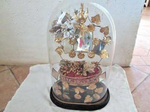 Globe maries miroirs socle - de,