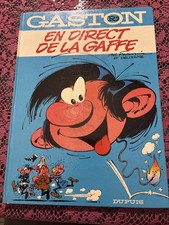 BD  GASTON  R4:  EN DIRECT DE LA GAFFE FRANQUIN A5