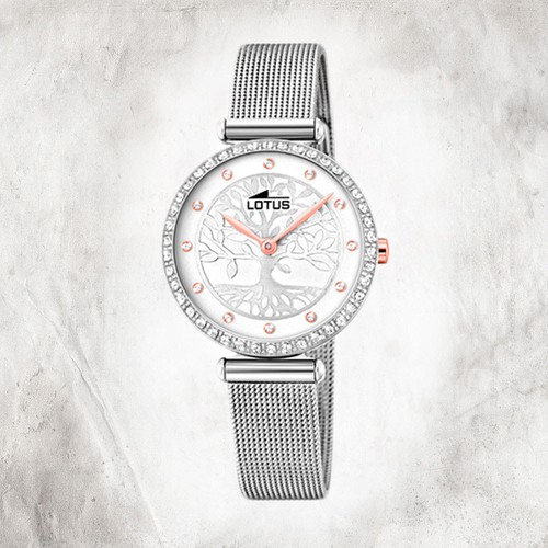 Lotus acier inox montre pour - lotus,