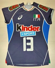 6831 ASICS Fipav Italie Femme Maillot Course Abel 13 National Volley-Ball Ita