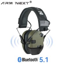 Protecteur auditif tactique Bluetooth pour tir, casque antibruit