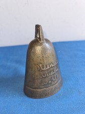 SUPERBE PETITE CLOCHE D'APPEL 18 ème EN BRONZE SIGNÉE DUBOIS ROBERT AU PUY