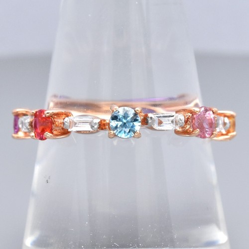 Bague vvs couleur fantaisie - bague,