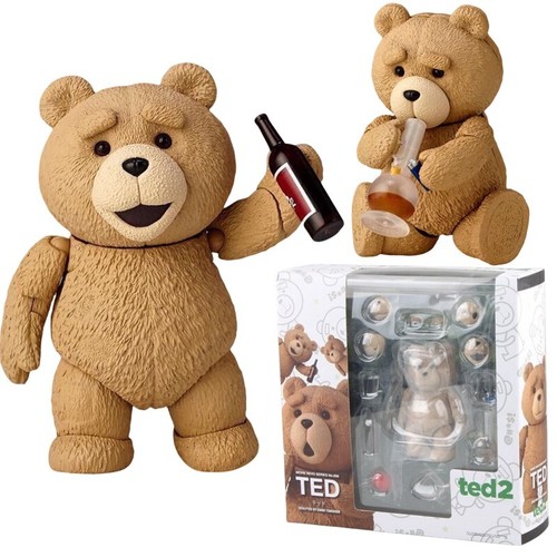 Figurine ted articulée ours - 2,