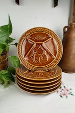 Lot de 6 Assiettes à Fondue