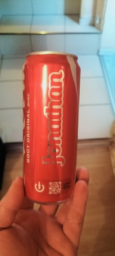 Canette vide coca cola - 33,