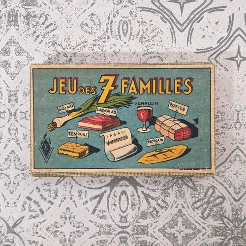 Ancien jeu des 7 familles - «,