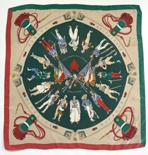 Rarissime carré HERMES « A