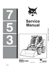 Chargeuse BOBCAT 753 - Manuel