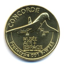 93 LE BOURGET Le Concorde, Prototype 001  F-WTSS, 2025, Monnaie de Paris