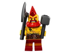 Lego Minifigures serie 17 le nain de combat