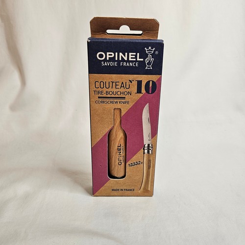 Opinel corkscrew knife - no,