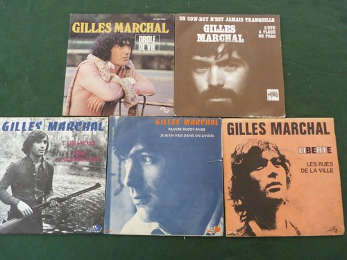 Lot 45t gilles marchal - 45t,