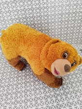 Peluche ours Kenaï Frère des Ours marron 33 cm Disney Hasbro 2003