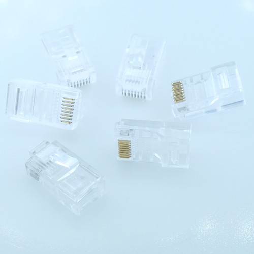 Connecteur modular rj45 8p8c - connecteur,