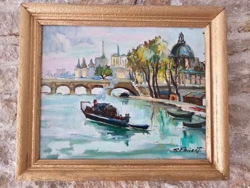 Tableau huile sur toile - tableau,