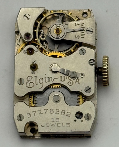 Elgin mouvement montre 522 - elgin, de