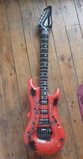 Guitare Électrique Rouge Gonflable