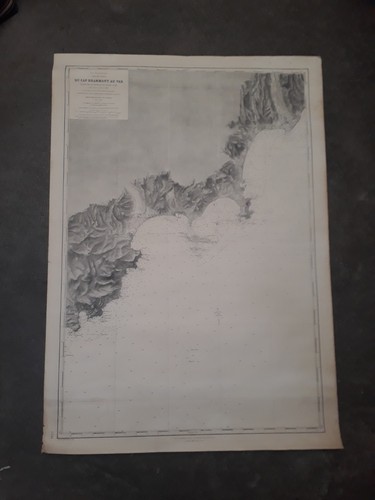 Ancienne carte marine - carte,