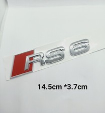 RS6 Logo Audi6 Autocollant
