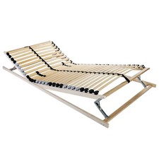 Sommier à lattes Marron 90 x