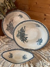 Lot de 3 plats terre de fer