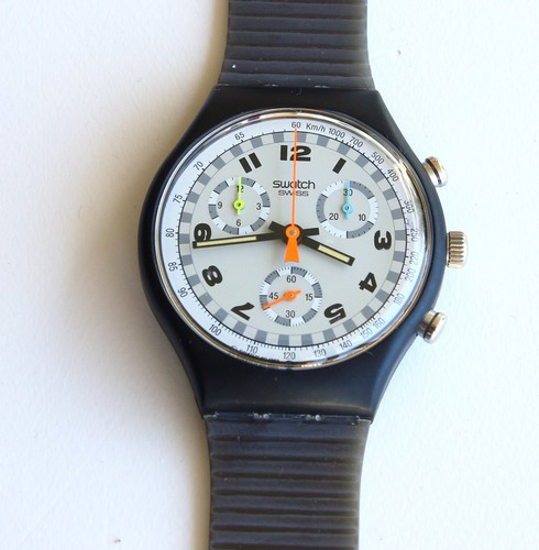 Swatch chrono 1990 scb105 - swatch,