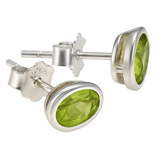 Boucles oreilles péridot - d'oreilles,