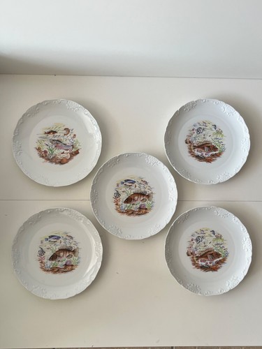 Assiettes porcelaine - porcelaine, de