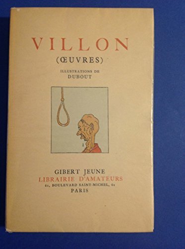 Villon oeuvres illustrations - villon,,