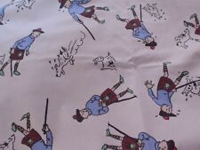 coupon tissu  " Tintin "    63   X   84  CM
