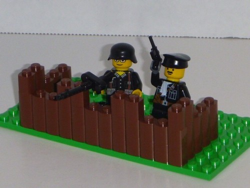 Army themed ww2 era minifig - army,