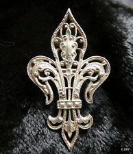 ANCIENNE BROCHE FLEUR DE LYS