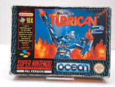 Super Turrican 2 - SNES - Jeu Super Nintendo (Avec OVP) PAL - Ocean - Classique