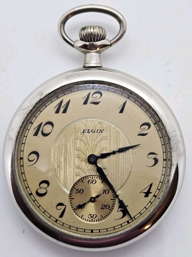 Montre poche art - déco, 1924