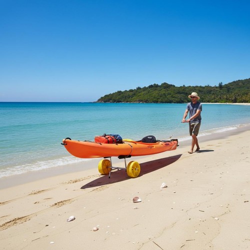 Remorque Kayak En Aluminium