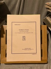 Pierre Petit Dobble's Polka quintette de cuivres partition éd. Leduc matériel