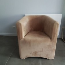 Deux fauteuils nubuck - en,
