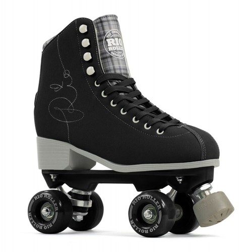 Rollers noir gris - rollers, signature