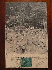 cpa guyane lavage sluice sable aurifere place st elie